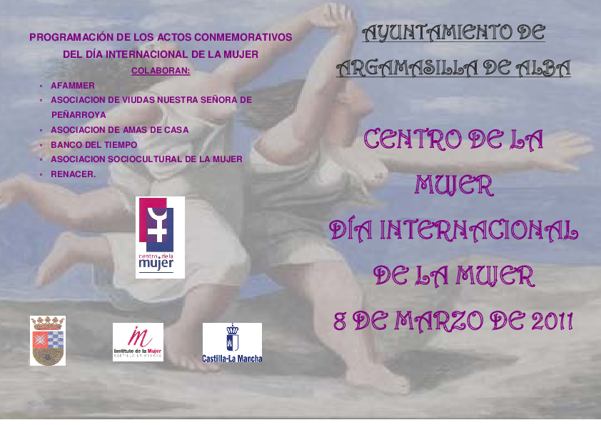 Presentadas las actividades para conmemorar el Día Internacional de la ...