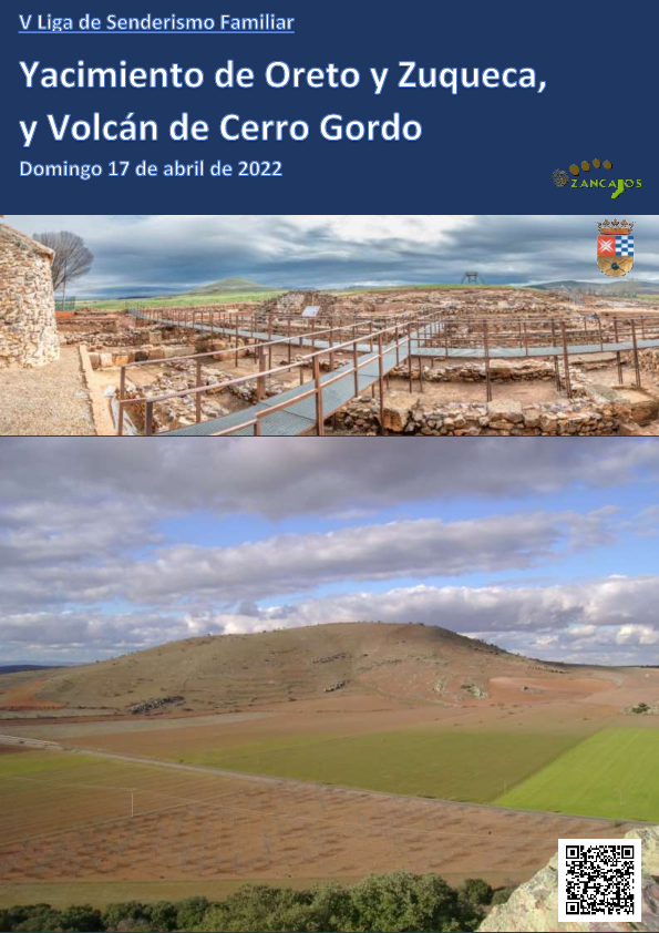 V Liga de senderismo familiar yacimiento de Oreto y Zuqueca, y Volcán