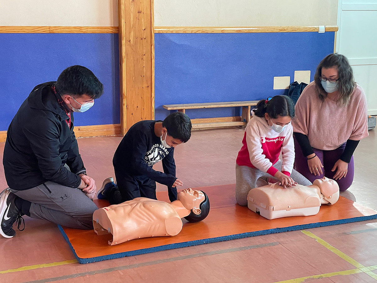 Taller de primeros Auxilios para escolares