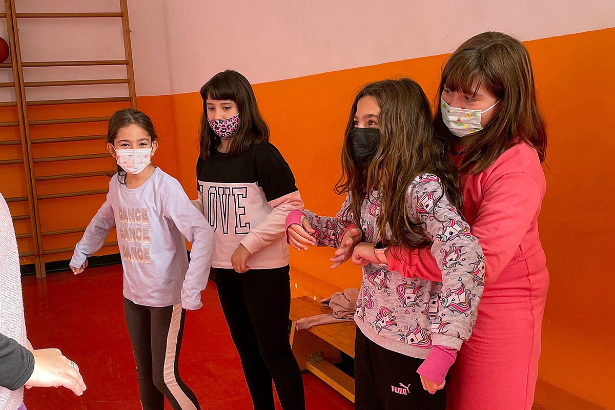 Taller de primeros auxilios para escolares en el CEIP Azorin