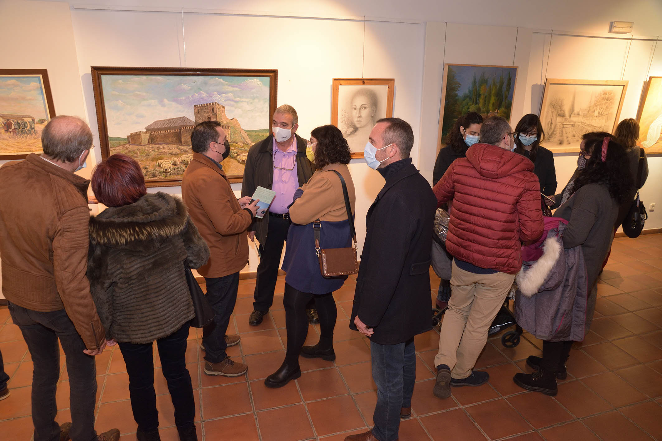 Once artistas de Argamasilla de Alba exponen en la Casa de Medrano